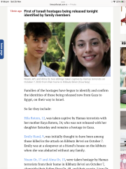Israelis held hostage (part 2)