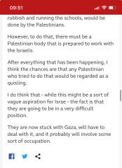 What should the Israeli government do?