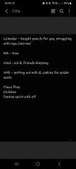 Help me plan Sidvent, please...