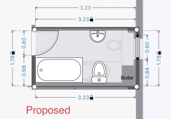 Help me refurb my bathroom - with floorplan!