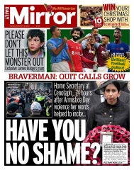 Suella Braverman is a danger to the UK and needs to go.
