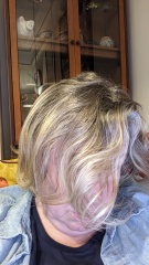 Grey and dark blonde... what to look for in style photos