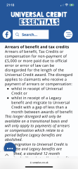Universal credit, savings, back payments, bank checking new rules
