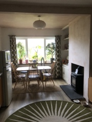 What colour to paint this kitchen?! Any mid century / retro lovers?