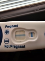 Faint positive Clear Blue