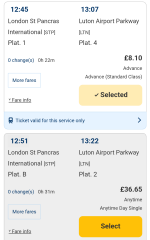 London travel questions (Luton airport and tube)