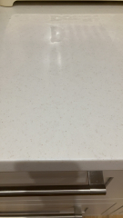 Anyone got non white (or not very white) quartz worktops with a cashmere/greige kitchen?