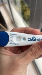 First response faint positive - clear blue digi 'not pregnant' CONFUSED!!
