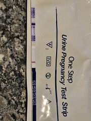 Positive pregnancy test after loss