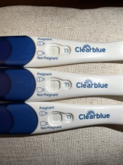 Clearblue 6 days early evap/positive