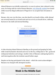 Detainees, Truce and Agreements  *title altered at OP's request*