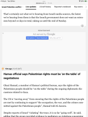 Detainees, Truce and Agreements  *title altered at OP's request*