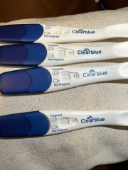 Clearblue 6 days early evap/positive