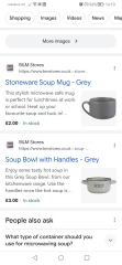 Soup mugs