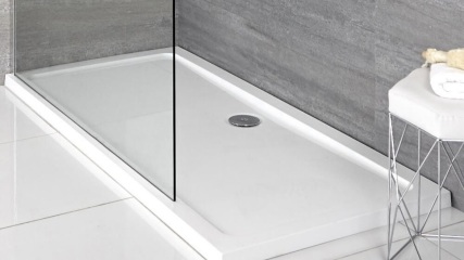 Moving the shower drain pipe