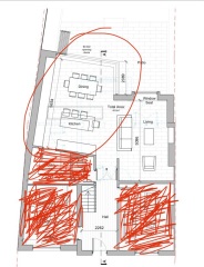 Flooring for kitchen extension