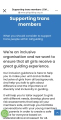 Girl Guides and Trans Awareness Week