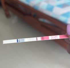 7 days late - is this test positive?