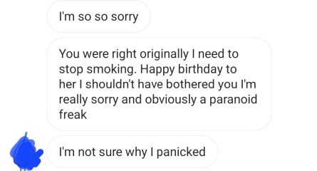 I'm going to hell aren't I? What the fuck