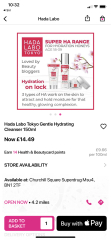 Hada Labo Tokyo hydrating cleanser