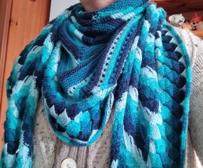 It's crochet,  knit and natter thread 11. So much yarn we need a yarn barn.