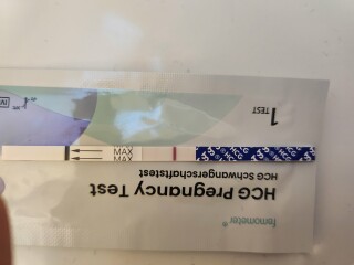 Can anyone please help with pregnancy test readings.