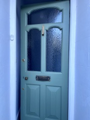 How to draught proof an old door