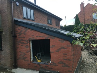 Self build extension 