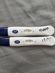 10 dpo to 12dpo lines- worried