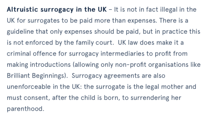 To tell you the Scottish Govt are targeting 18 year old girls for egg harvesting