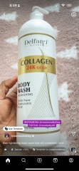 Self anti Milano collagen 24k gold body wash