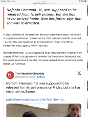 Detainees, Truce and Agreements  *title altered at OP's request*