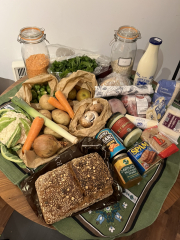 World War 2 Rationing Challenge: too much food?