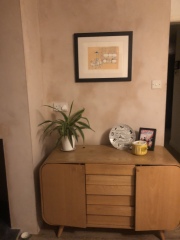 What colour to paint this kitchen?! Any mid century / retro lovers?