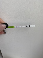 Ovulation test as pregnancy test