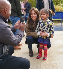 Catherine, Princess of Wales out and about...