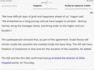 Israel has bombed the front of a hospital / 2