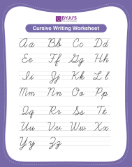 Why do primary schools insist on cursive writing?