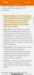 Car MOT rules