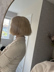 New haircut looks like a wig