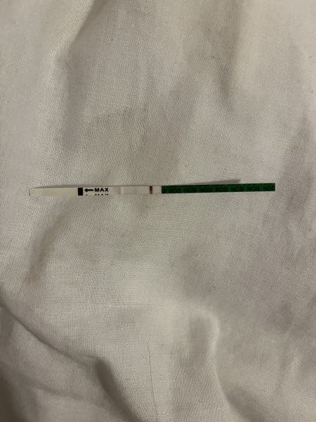 Can evaporation lines have color to it?