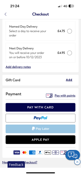 Help - Boots Advantage card points