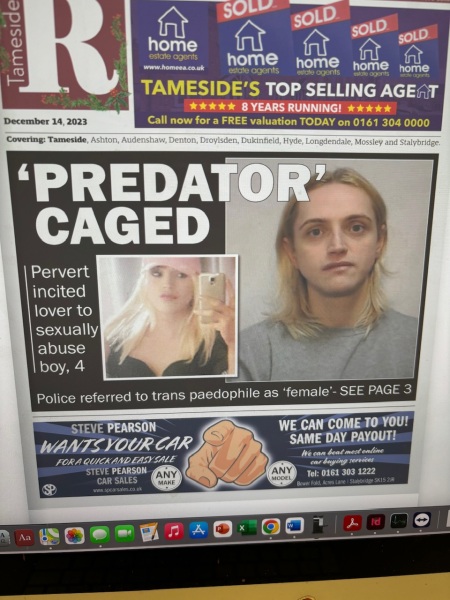 Predatory woman who incited man to abuse child, 4 jailed