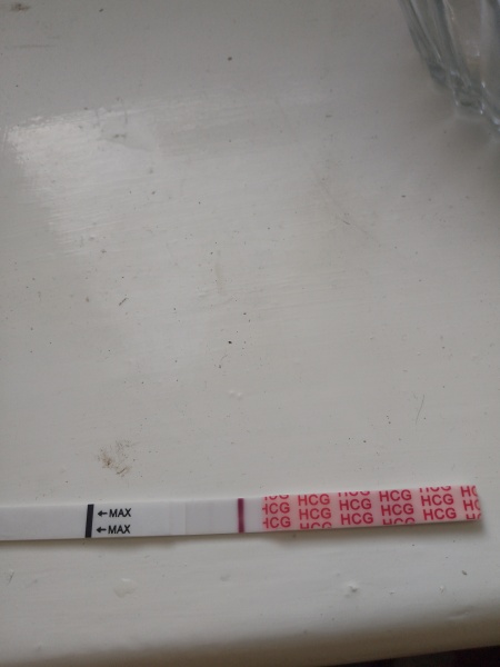 Is this a early positive? Can you see a line?