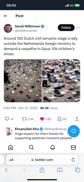 Support to Gaza/Palestine around the world