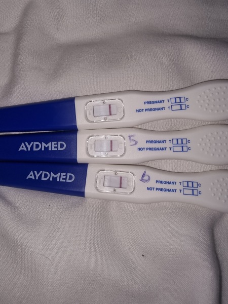 VERY faint line on pregnancy test - positive? 