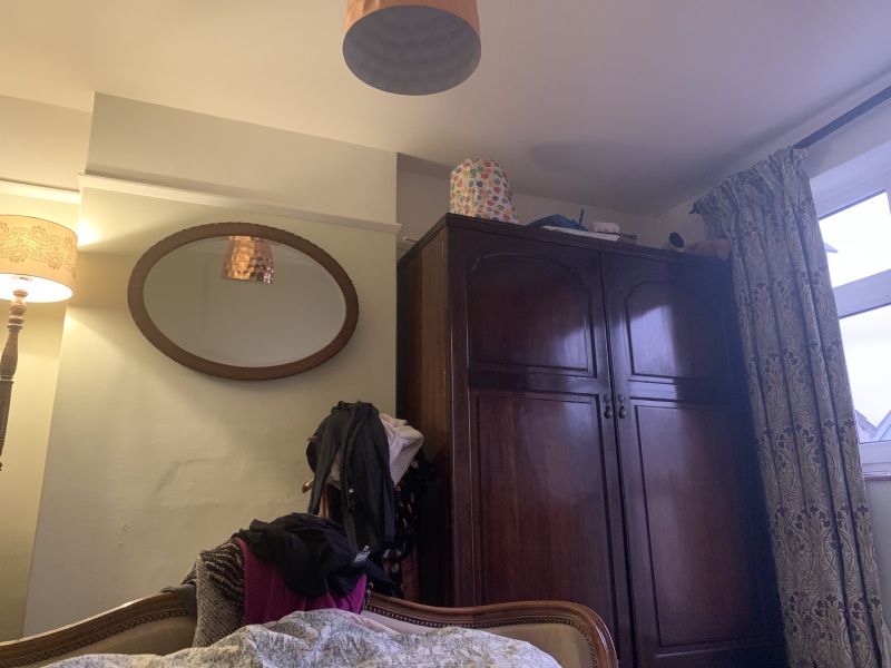 To ask you to show me your normal home…