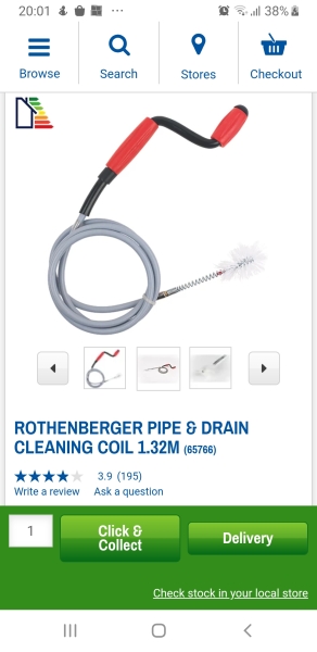 Any tips for blocked shower drain?