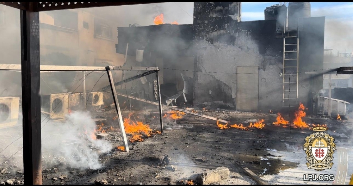 Layla Moran's family trapped in Catholic church and under attack from IDF