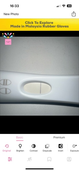 9dpo... Evap line?